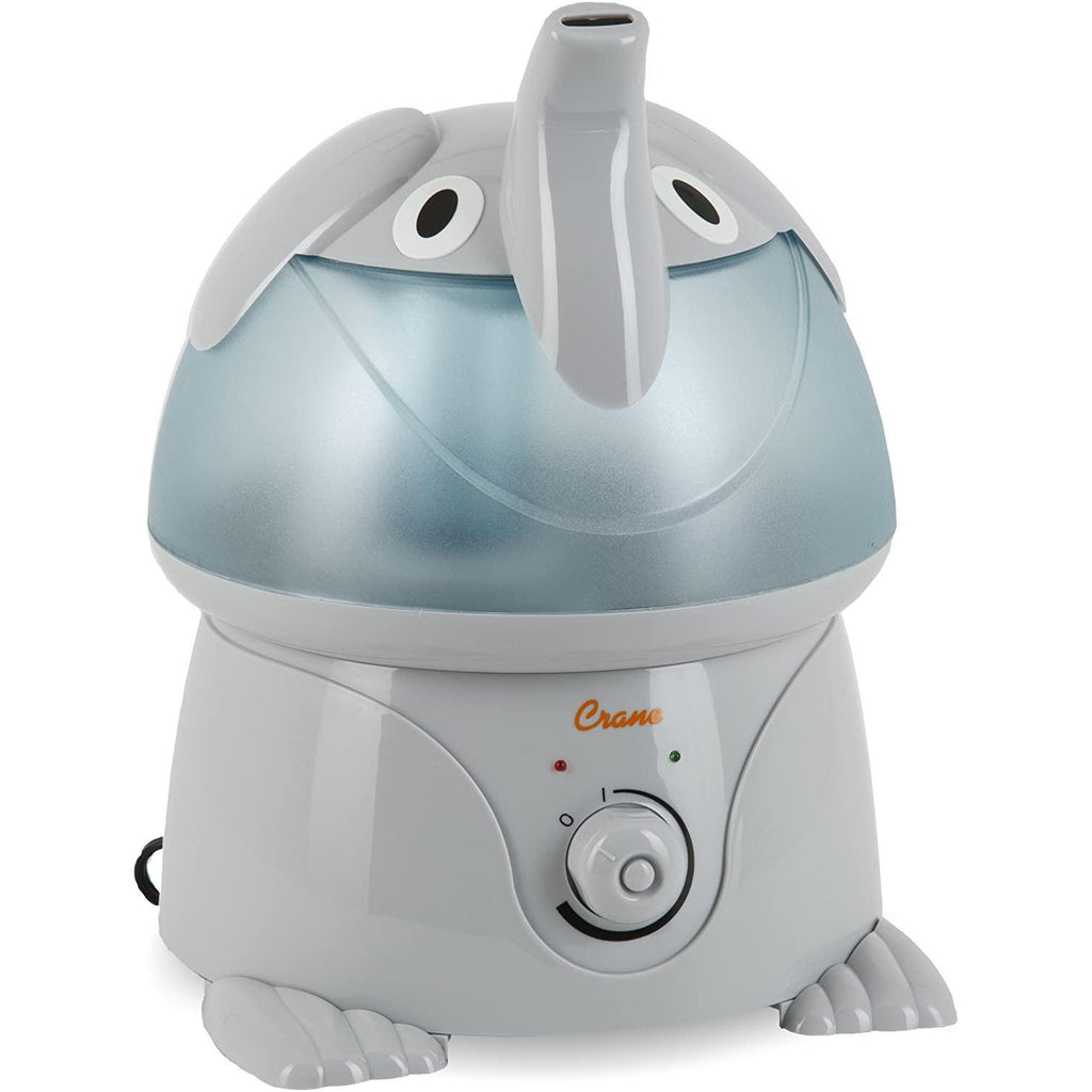 Crane Adorables Ultrasonic Cool Mist Humidifier for Kids, Filter Free - Elephant