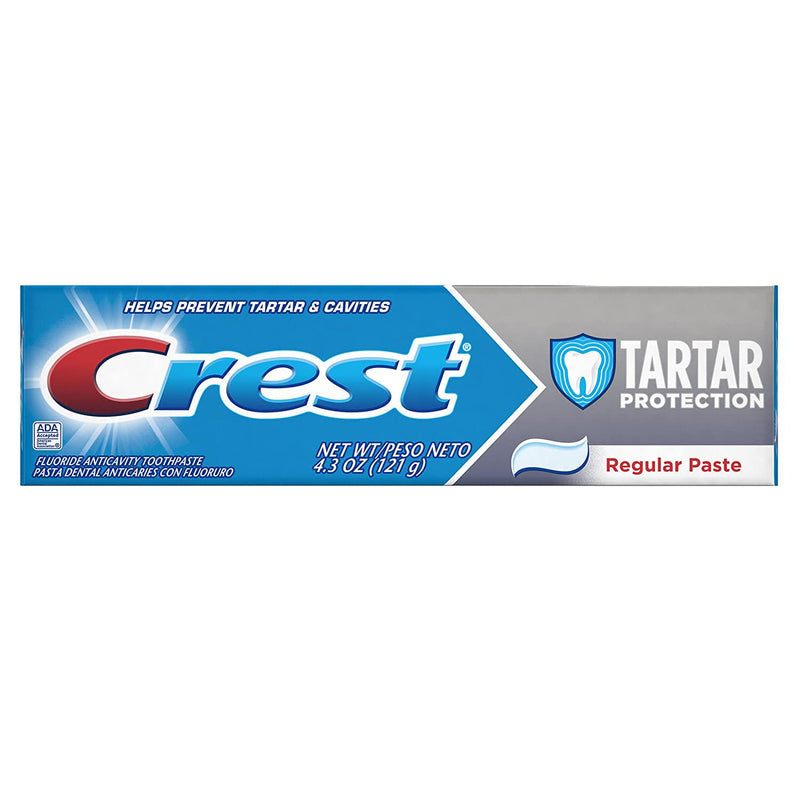 Crest Tartar Control Toothpaste, Regular Paste - 5.7 oz, Pack of 4*