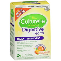 Culturelle Chewable Orange Digestive 24 Count*