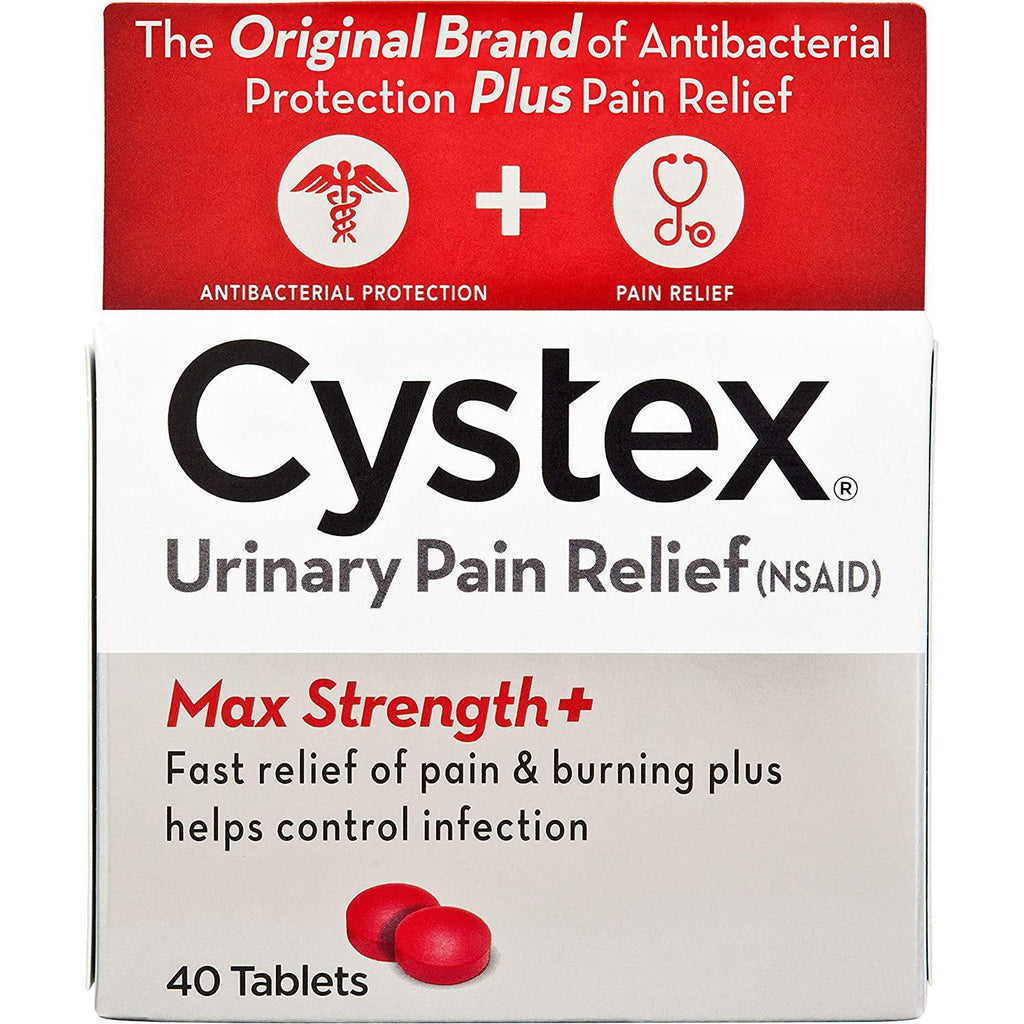 Cystex Urinary Pain Relief Tablets, 40 Count
