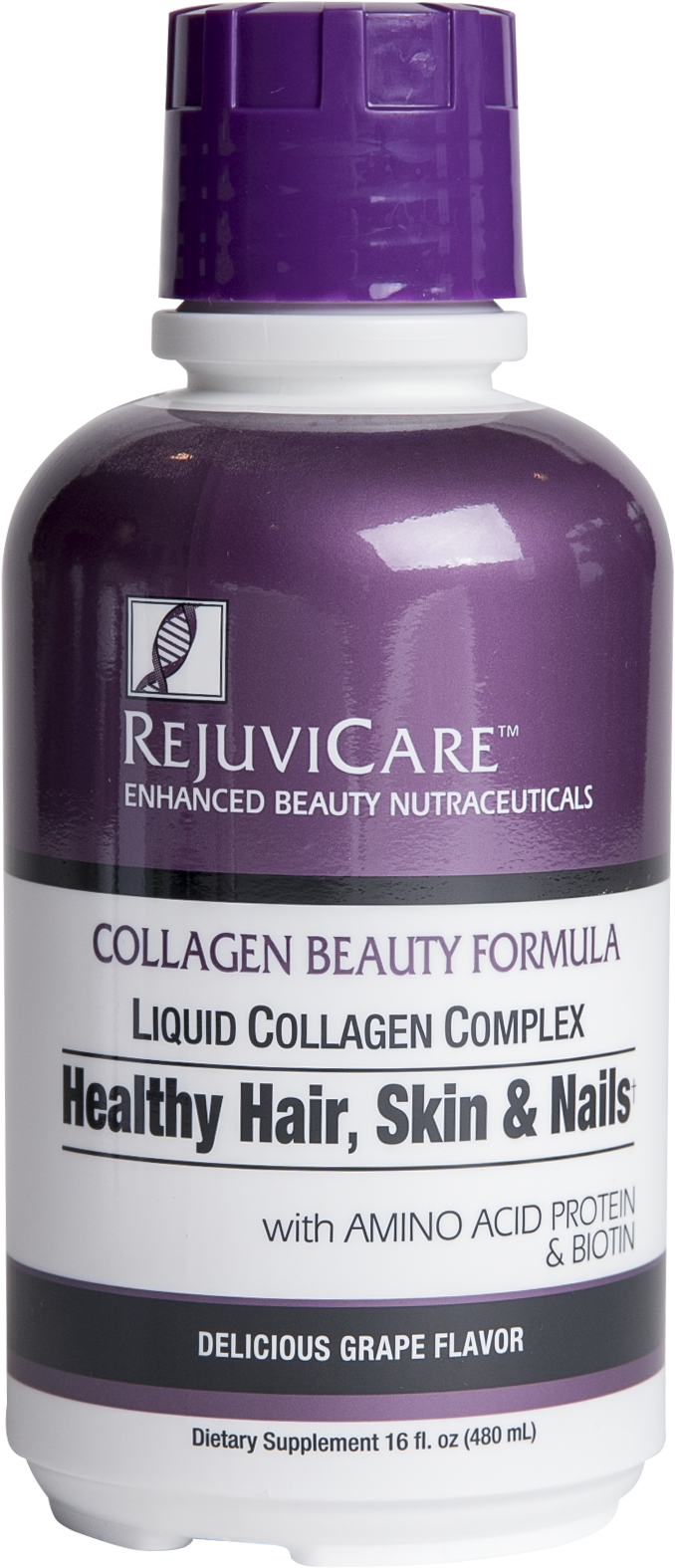Windmill RejuviCare Collagen Beauty Formula - Liquid Collagen Complex - Grape - 16 oz