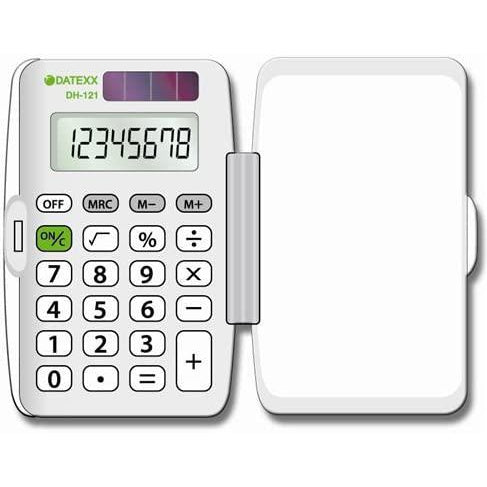 DATEXX - DH-121 Dual Power Calculator - 1 count