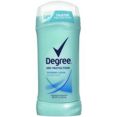Degree Women Dry Protection Antiperspirant Deodorant, Shower Clean, 2.6 oz (Pack of 2)