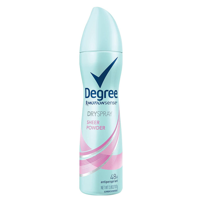 Degree Women Antiperspirant Deodorant Dry Spray, Sheer Powder, 3.8 oz