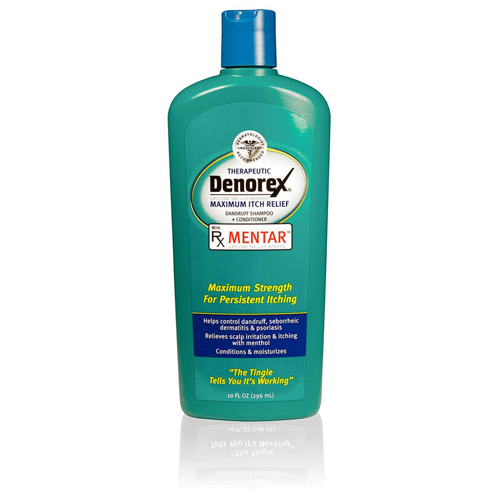 Denorex Therapeutic Maximum Itch Relief Dandruff Shampoo & Conditioner, 10 Fl Oz