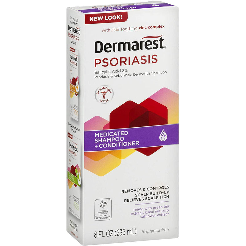 Dermarest Psoriasis Shampoo and Conditioner, 8 Fl Oz.