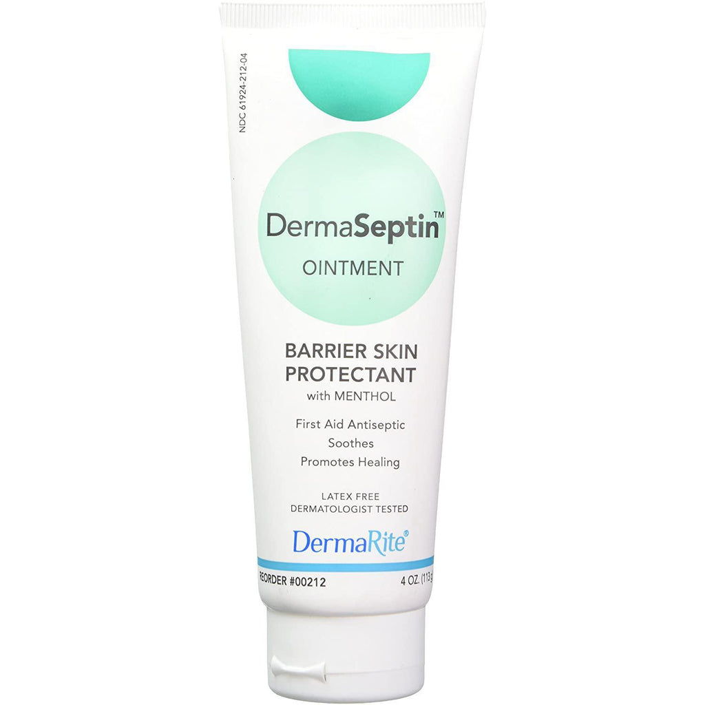 DermaSeptin Soothing Skin Protectant Ointment Tube, 4 oz.