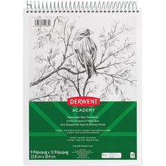 Derwent Academy Sketchbook, Heavyweight Paper, Topbound Sketch Book, 9