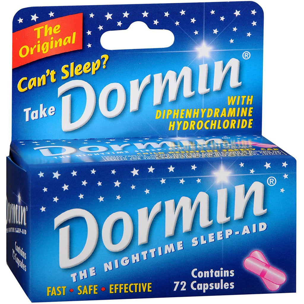 Dormin Non Habit Forming Nighttime Sleep Aid, 72 Count