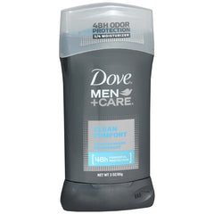 Dove Men+Care Antiperspirant Deodorant Stick, Clean Comfort - 3.0 oz