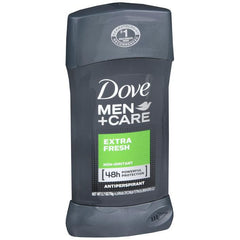 Dove Men+Care Antiperspirant Deodorant Stick, Extra Fresh - 2.7 oz