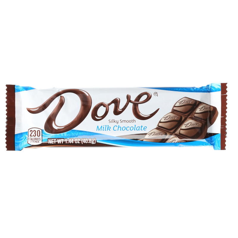 Dove Chocolate Bar, Silky Smooth Milk Chocolate, 1.44 Oz., 1 Bar