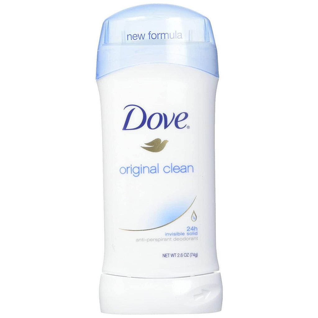 Dove Invisible Solid Anti-Perspirant/Deodorant, Original Clean, 2.6 Ounce