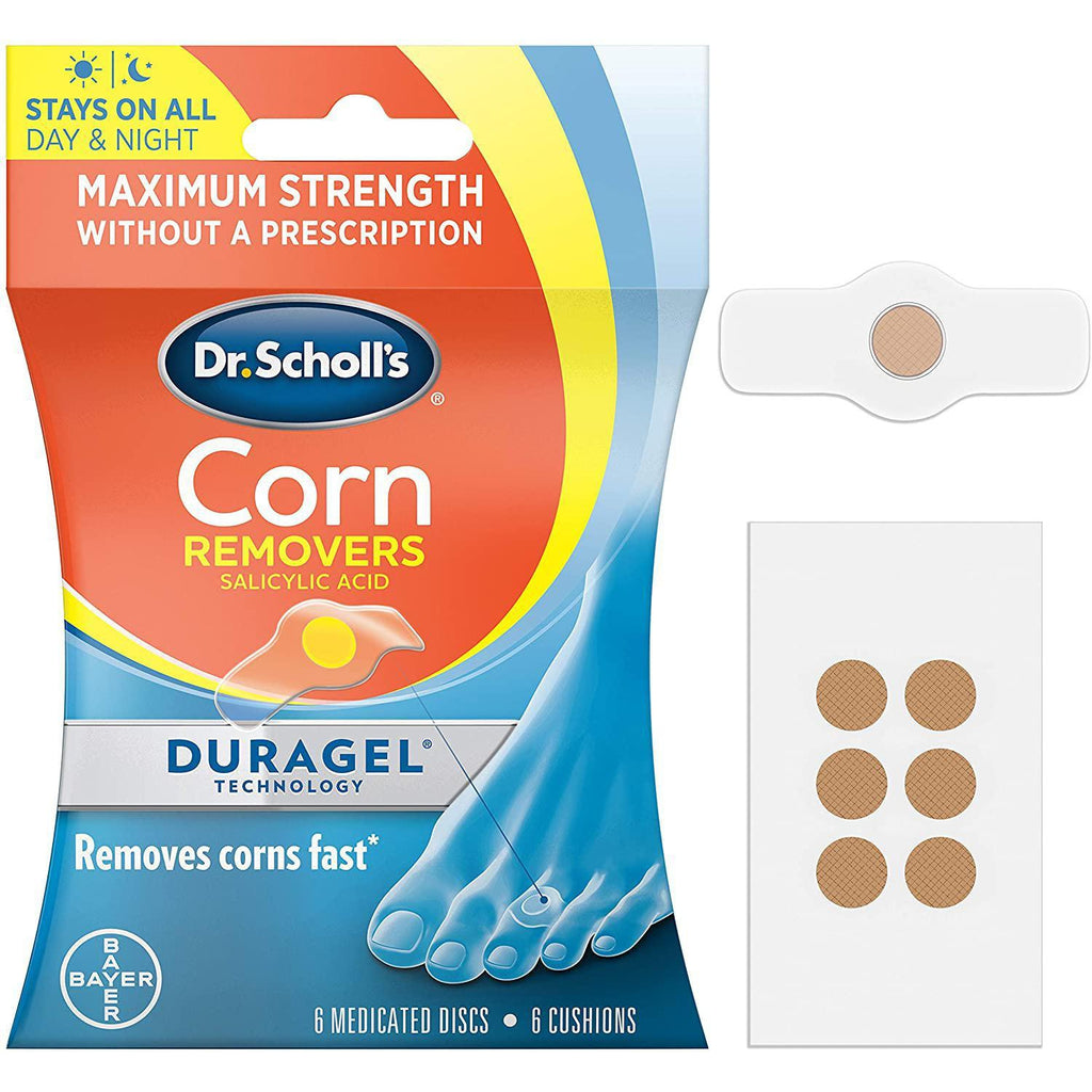 Dr. Scholl's Corn Remover with Duragel Technology, 6 count