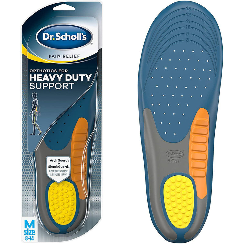 Dr. Scholl's Heavy Duty Support Pain Relief Orthotics, Men's 8-14, One Pair