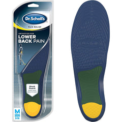 Dr. Scholl's Lower Back Pain Relief Orthotics, Men's 8-14, One Pair (KI#5328075)