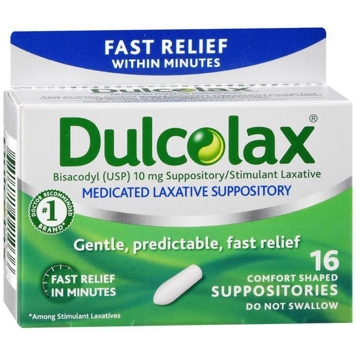Dulcolax 10mg Suppository - 16 count