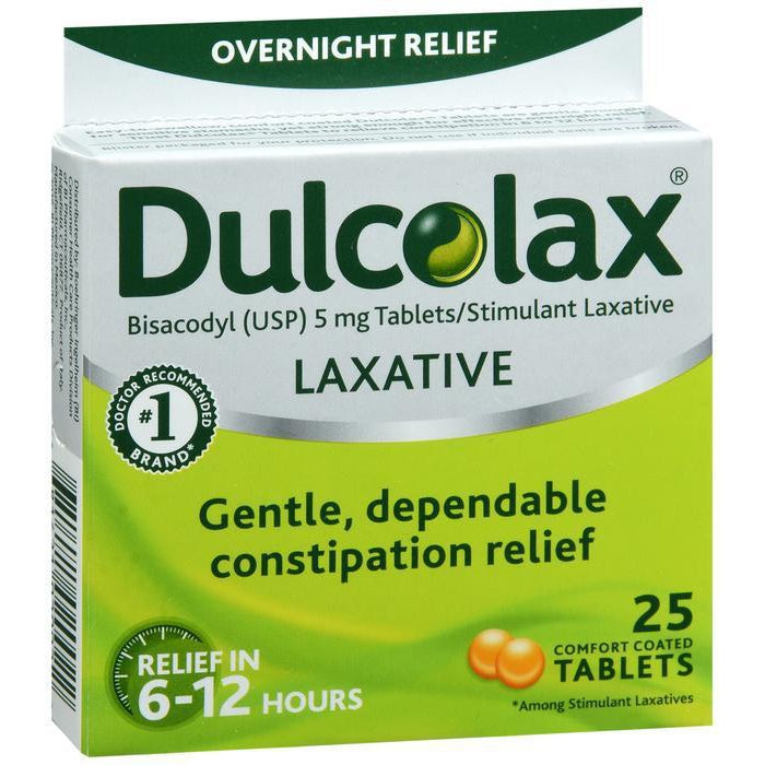 Dulcolax 5mg Tablet  - 25 count