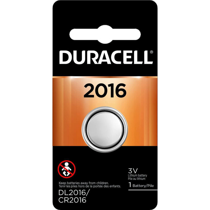 Duracell 2016 3V Lithium Coin Battery, 1 Count