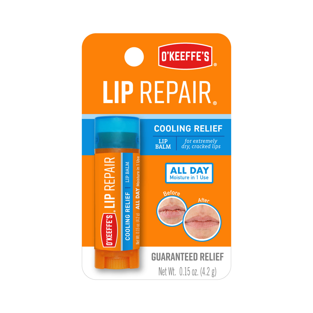 O'Keeffe's Hypoallergenic Lip Repair Cooling Relief Lip Balm, 1 COUNT