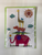 PAPYRUS x Juicy Jungle - Giraffe on Top Animal Tower Quirky & Cute New Baby Card