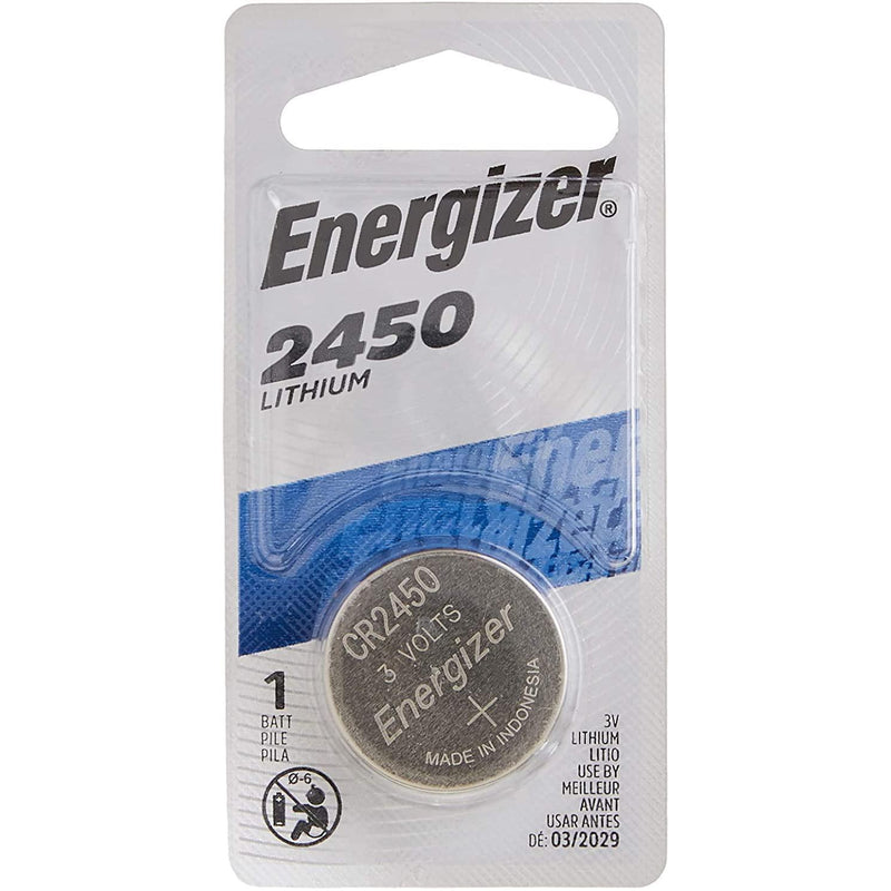 Energizer 2450 Batteries 3V Lithium, 1 Count