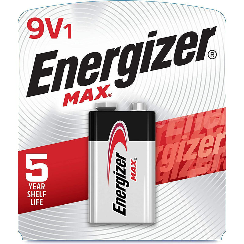 Energizer 9V Batteries, Max Alkaline Batteries, 1 Count
