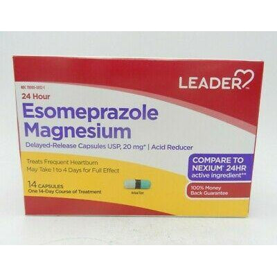 Leader 24HR Esomeprazole Magnesium - 14 count