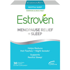 Estroven Restful Sleep Menopause Relief + Sleep, 30 caplets