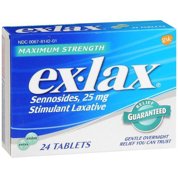 Ex-Lax Maximum Strength Tablet - 24 count