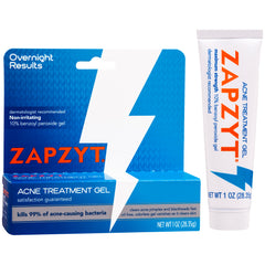ZapZyt Acne Treatment gel - Kills 99% of Acne Causing Bacteria - 1 oz*