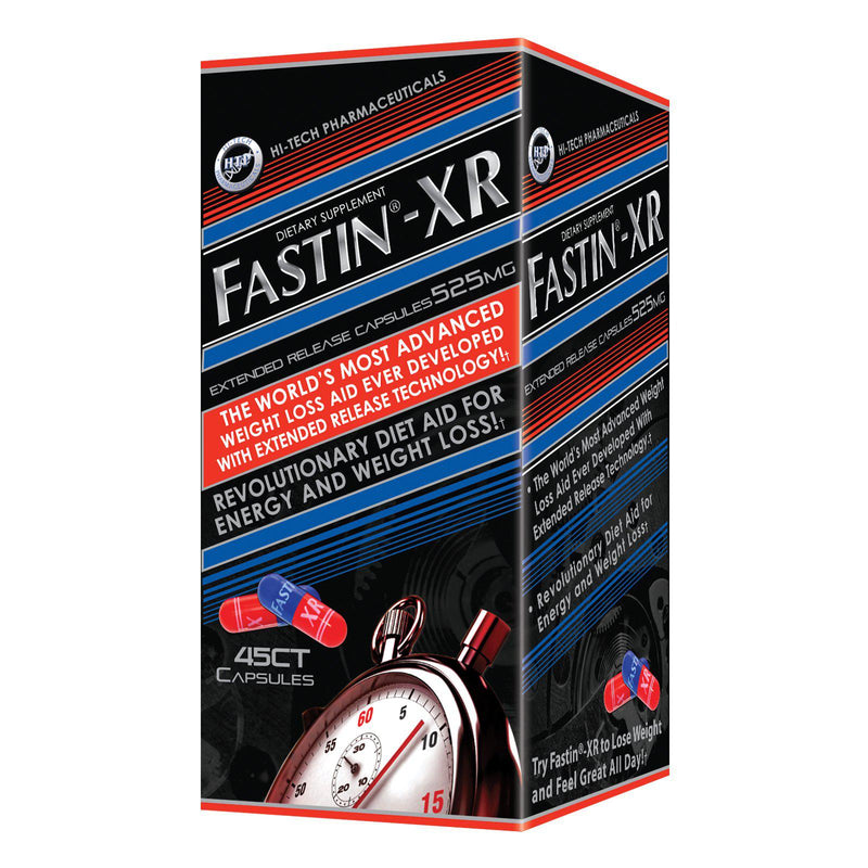 Hi Tech Pharmaceuticals, Fastin-XR Extended Release Capsules, 525 mg, 45 Count