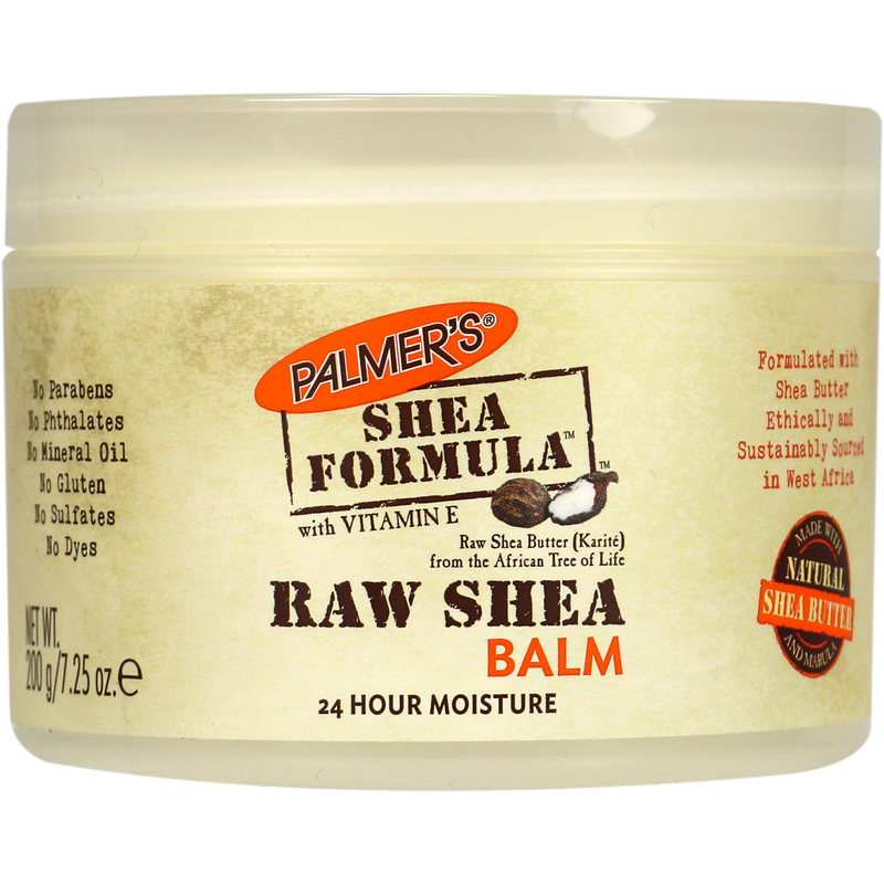 Palmer's Shea Formula w Vitamin E Raw Shea Balm for 24 Hour Moisture - 7.25 oz