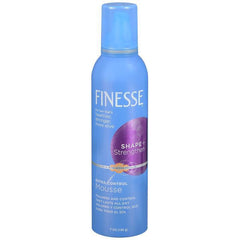 Finesse Shape + Strenghten Extra Control Mousse, 7 Oz.