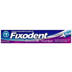 Fixodent Plus Denture Adhesive Cream Gum Care - 2 oz