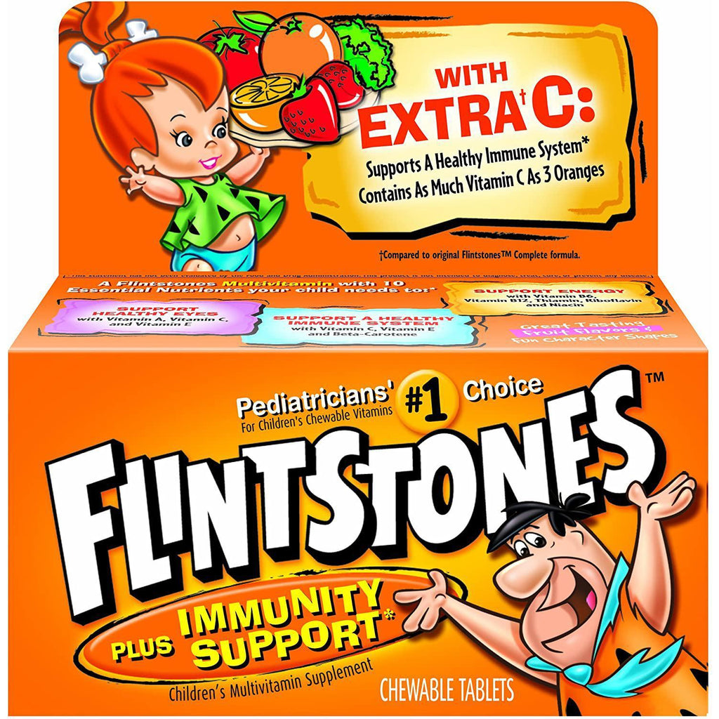 Flintstones Children's Chewable Multivitamin plus Immunity Support, 60 chewable tablets