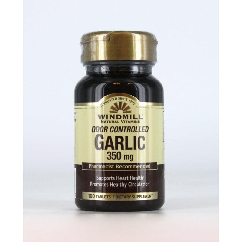 Windmill Odor Controlled Garlic 350 mg - 100 tablets