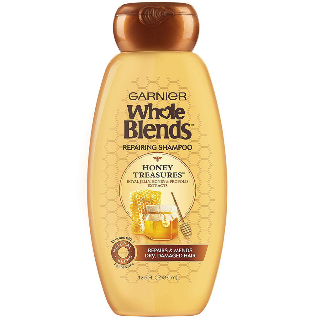Garnier Whole Blends Repairing Shampoo Honey Treasures, 12.5 Fluid Ounce