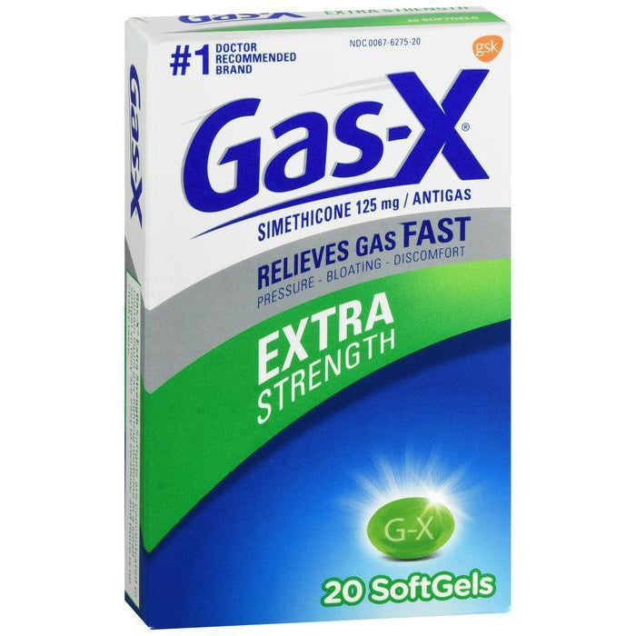 GAS X Extra Strength Softgels - 20 count