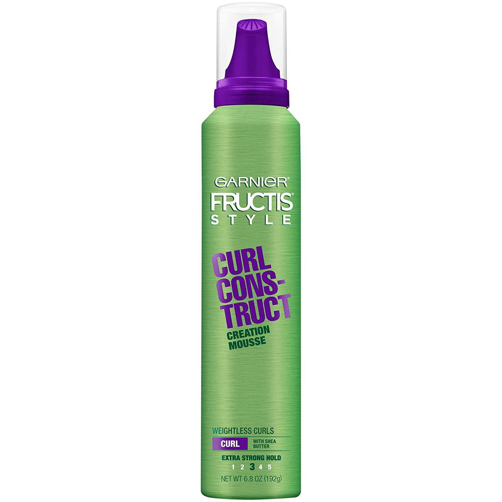 Garnier Fructis Style Curl Construct Creation Mousse, Curly Hair, 6.8 oz.*