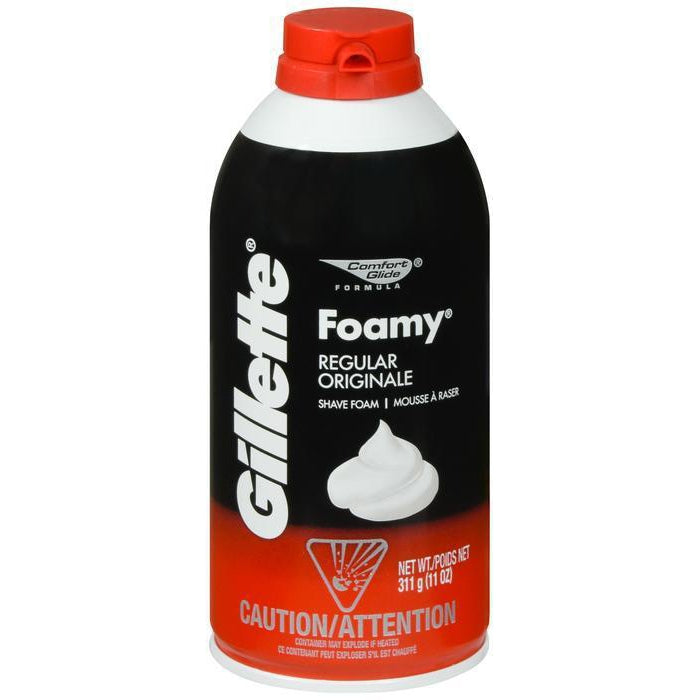 Gillette Foamy Shaving Cream, Regular - 11 oz (ECOM 10018153)