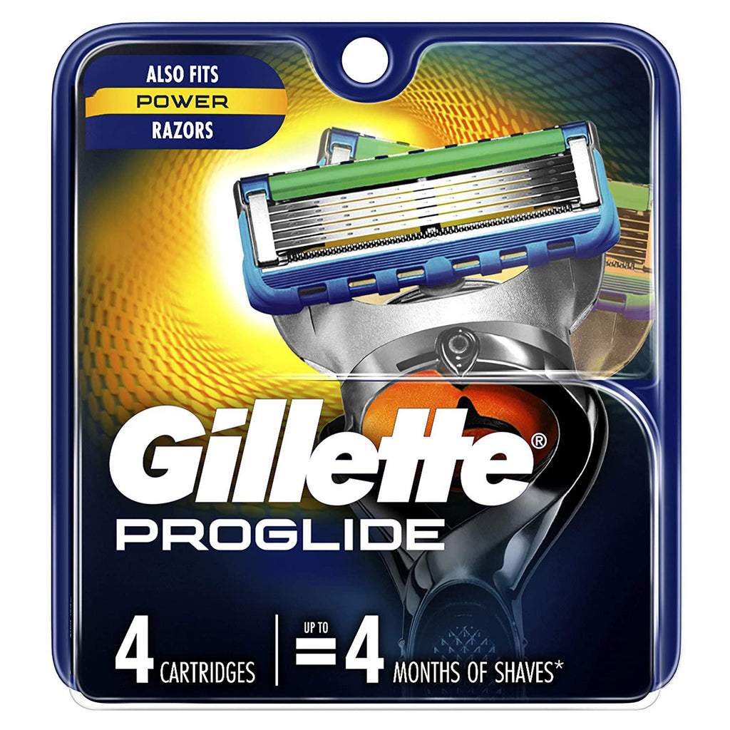 Gillette Fusion ProGlide Men's Razor Blade Refills, 4 Ct