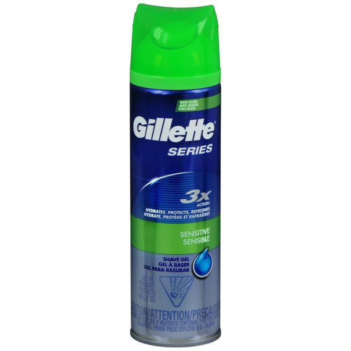 Gillette Series Shaving Gel Sensitive Skin - 7 Oz
