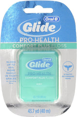 Oral-B Glide PRO-HEALTH Comfort Plus Dental Floss, Mint, 43.7-Yard Dispenser (Pack of 3)