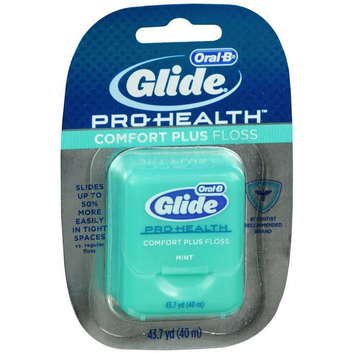 Glide PRO-HEALTH Comfort Plus Dental Floss, Mint, 40 M - 1 Count
