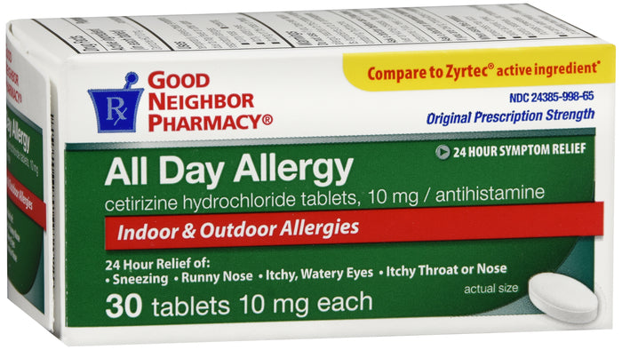 GNP All Day Allergy - 30 tablets