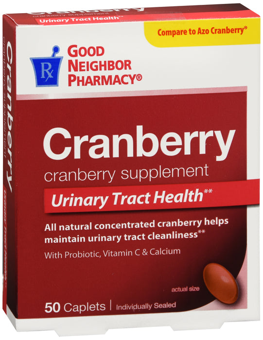 GNP Cranberry, Urinary Tract Health - 50 caplets