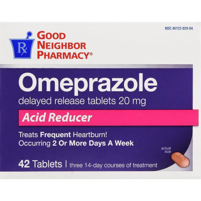 GNP Omeprazole Delayed Release Tablets - 42 count