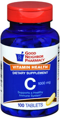 GNP Vitamin C 1000 MG  - 100 tablets