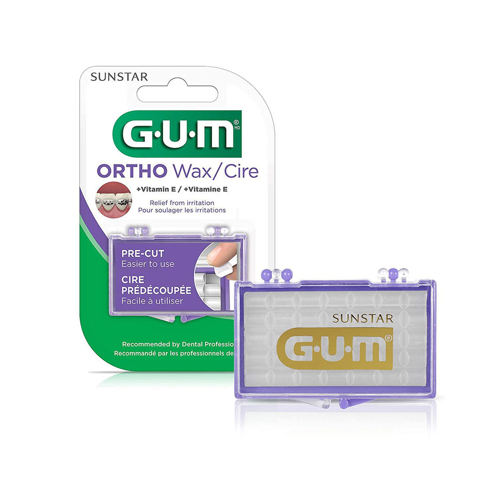 GUM Orthodontic Wax with Vitamin E and Aloe Vera